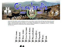 Tablet Screenshot of ciucolandia.it